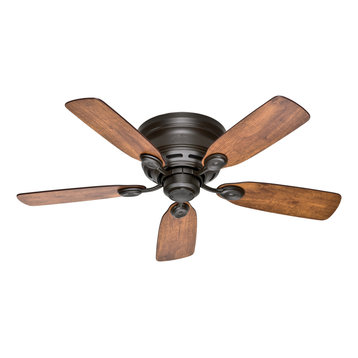 The 15 Best Ceiling Fans With No Lights For 2022 Houzz - 52 Inch Flush Mount Ceiling Fan No Light