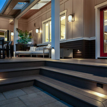 Craftsman Sunroom & Deck Addition