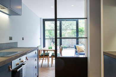 Photo of a contemporary kitchen in London.