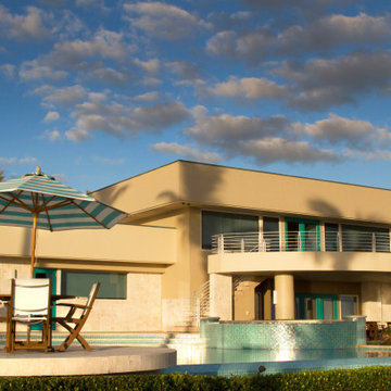 Free Form Oceanfront Pool with Infinity Edge