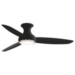 Minka Aire - Concept Iii Led 54" Ceiling Fan, Coal - Stylish and bold. Make an illuminating statement with this fixture. An ideal lighting fixture for your home.