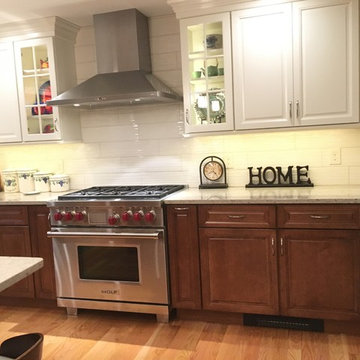 Kraftmaid Maple Chestnut Canvas Knollwood