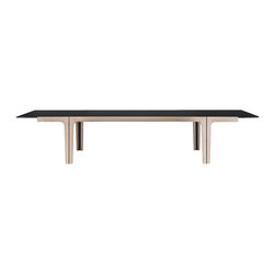 Yumanmod - Adele Rectangular Table, Extendable, Ashwood Frame, 126x33.5x29.5 - Dining Tables