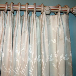 Custom Drapery Treatments - Curtain Rods
