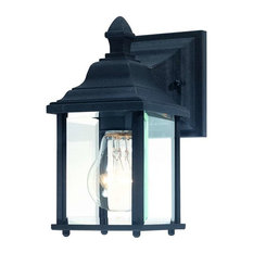 Dolan Designs Charleston 1 Light Wall Black