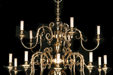 Continental - 15 light Dutch chandelier