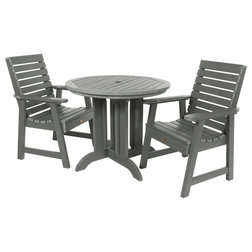 Transitional Outdoor Dining Sets by highwood