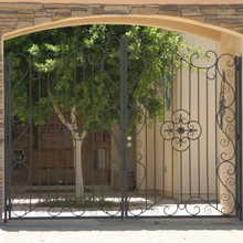 Iron gates