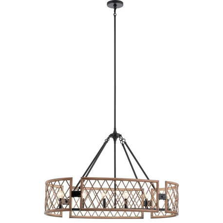 Kichler Lighting 52078PAL Rustic inspirations - 25 inches tall by 14.75 inches w