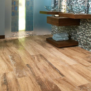 Tile floors