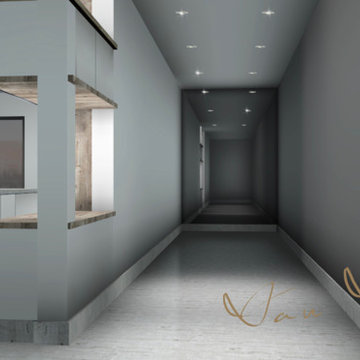 KEUKENONTWERP MODERN/ WARM