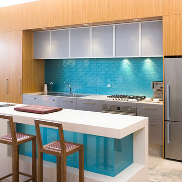 Examples of LustreGlass Splashbacks