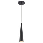 Eurofase - Eurofase 20444-037 Sliver - One Light Small Pendant - The Sliver small light pendant features a hand polished metal body with indirect light source with halogen lighting.  Canopy Included: TRUE  Shade Included: Chrome