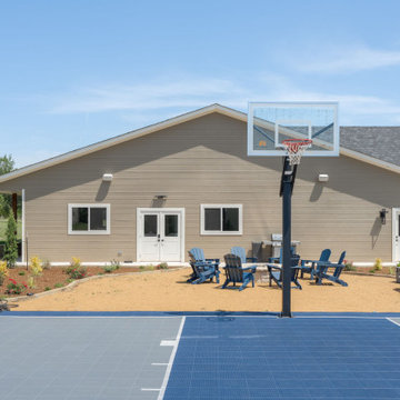 The Perfect Place to Host | Contemporary ADU & Sports Court in Edmond, Oklahoma