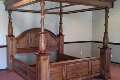 Bedroom - large eclectic bedroom idea in Phoenix