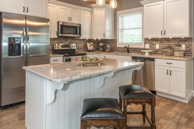 Elegant kitchen photo in Philadelphia