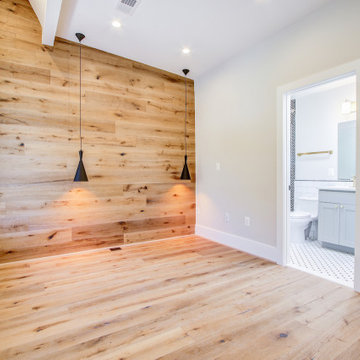 Bathroom Remodeling With Corner Tub, Standing Shower, Sink & Extra Cabinet Space