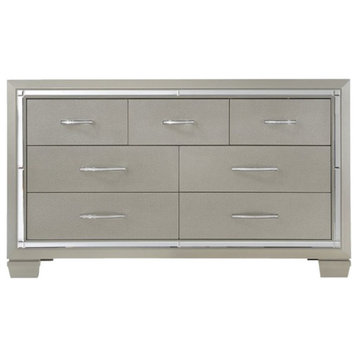 Bowery Hill Dresser in Champagne