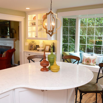 Monrovia, MD White Kitchen Remodel