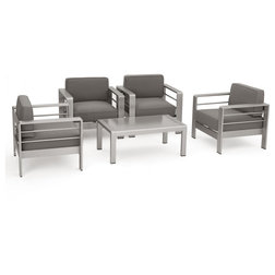Contemporary Outdoor Lounge Sets by GDFStudio
