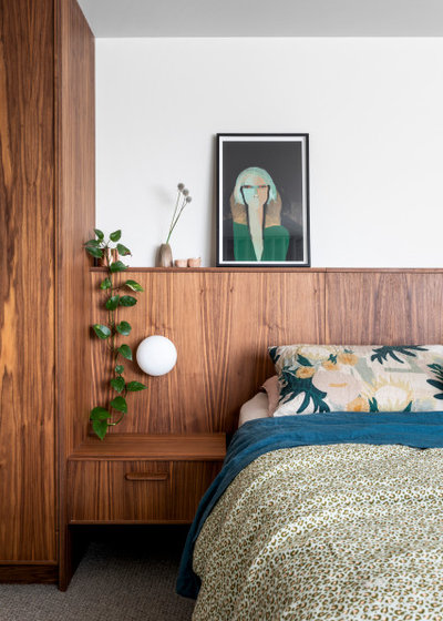 Contemporary Bedroom by BuildHer Collective