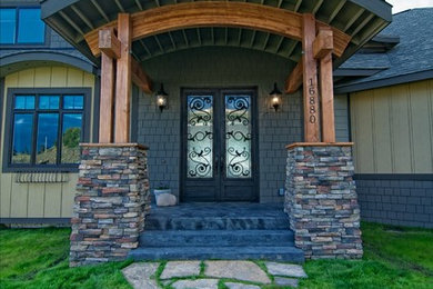 Home design - contemporary home design idea in Other
