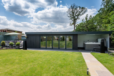 Photo of a large contemporary detached garden shed and building in Buckinghamshire.