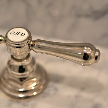 Vintage-Inspired Polished Chrome Faucet Handle