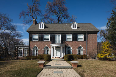 Danish exterior home photo in Chicago