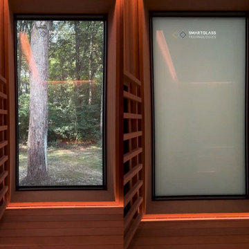 Sauna Window Privacy – SGT Portfolio Example