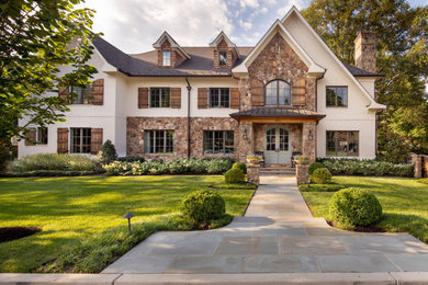 A Landscape Design That Completes a Newly Built Home in Arlington