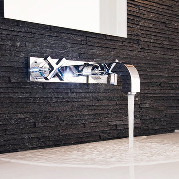Bucktown Industrial Modern Powder Room Sink