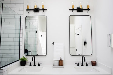 Bathroom - transitional bathroom idea in Other