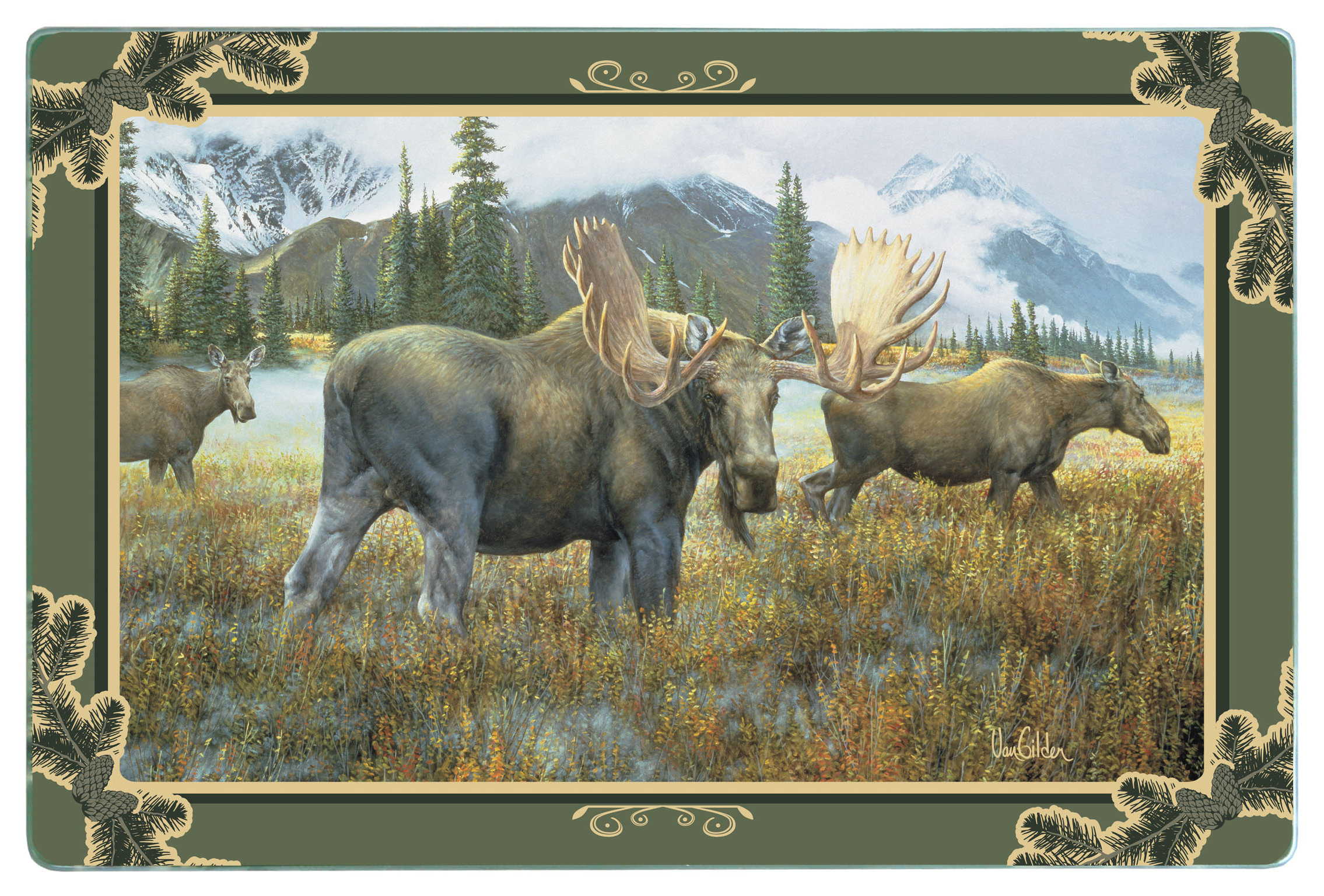 Moose Cutting Board - Rustic - Cutting Boards - by MotorHead Products ...