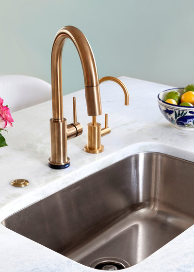 Transitional Kitchen by Design Manifest