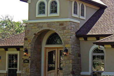 Inspiration for a traditional exterior in Austin.