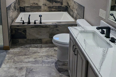 Eldridge, IA Home Remodel-Koch Cabinets Cambria Granite