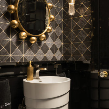 Glamorous Powder Room