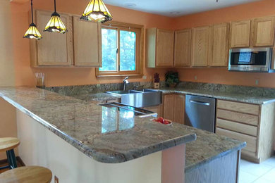 Inspiration for a timeless kitchen remodel in Other