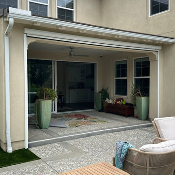Motorized California Room Patio Screen & Shade Installed Orange County