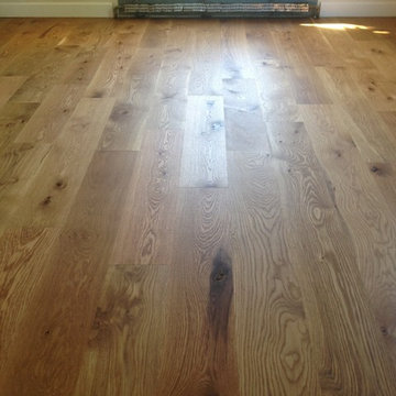 Montauk 7" Character Grade White Oak installed and finished with WOCA Natural
