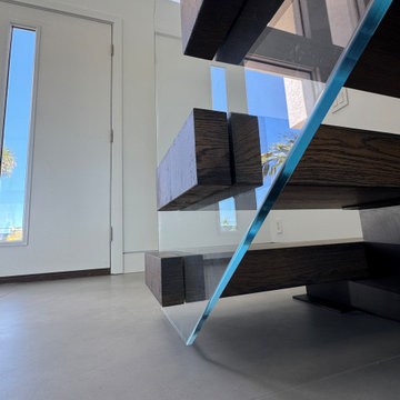 Steel and Glass Design- Tortoise Island