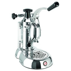 La Pavoni Europiccola EPC-8 Manual Espresso Machine with Chrome Base