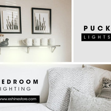 Eshinestore Puck Lights for kitchen under counter, cabinet