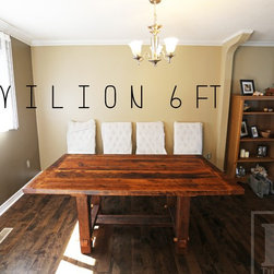 Reclaimed Wood Frame Tables - Products