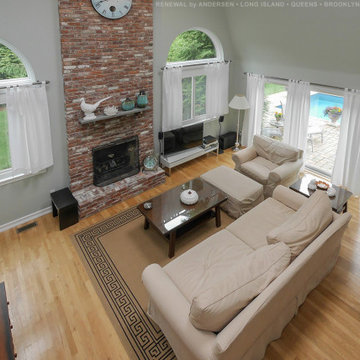 Living Rooms, Family Rooms, Dens and Playroom with Newly Installed Windows