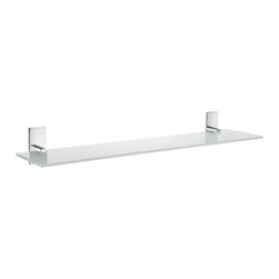 Smedbo POOL 24" Glass Shelf ZK347 - Bathroom Accessories