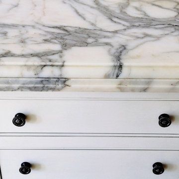 Bethesda MD - Calacatta Gold Marble Kitchen