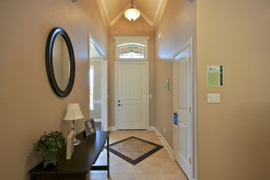Elegant entryway photo in Austin