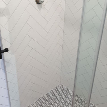 White Bathroom Remodel